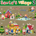 [십자수도안] SD-G 산타빌리지 (2) Santas Village 107x17cm : 더십자수