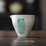 덕화현 핸드메이드 그린 공도배 숙우 : 메종앤오브제