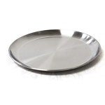 원형접시 스텐 접시 식당 업소 앞접시 찬기 그릇 : 수앤서마켓C