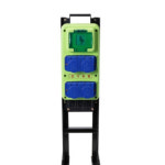 방우형 2P30A 누전 1개 이동식 콘센트함 자립형 공장 현장 임시가설분전반 : 신성팩토리1