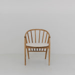 아셀 창살체어 원목 부클레 패브릭 식탁의자 : 세레스홈