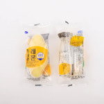 레몬라테라 1개 50g 8개입 국내산 쌀로 찐 속편한 양평쌀 레몬맛 빵 간식 카스테라 : 마켓양평