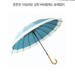 민트색우산 살많은 노란색 장우산 보라색 초록색 우산 : 러버블365