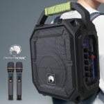 옴니트로닉 버스킹스피커 무선앰프 마이크 휴대용 노래방 풀세트 : 엠사운드몰