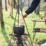 캠핑문 경질 알루미늄 경량 대용량 코펠 MC-220 : 캠핑문