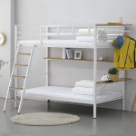 퍼니엘 북카페2층침대/성인벙커 철제철재 벙커 이층 책상 좁은방 공간활용 여아 공부방 원룸 : 퍼니엘 FurniL