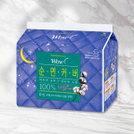 동성제약 와우 생리대 슈퍼롱 6P 대형 순면 약국 생리대 오버나이트 : 오렌지헬스스토어