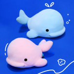 코튼애니 동동이 동동이모음 봉제 인형 40cm 쿠션 애착 돌고래 동물 출산선물 : 코튼푸드