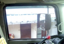 트럭방충망 자석부착식 프리마 볼보 엑시언트 트라고 노부스 메가트럭 벤츠 화물차모기장 : 알라딘샾