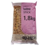 신흥제과 미니 핑거 1.8kg 간식 스낵 주전부리 안주 벌크 대용량 식자재 업소용 식당용 : 곰소할인마트
