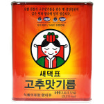 새댁표 고추맛기름(3.4L)X4 불맛 향미유 업소용 식당 : 하하투게더