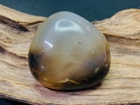 No.3286 천연 마노(아게이트)핸드스톤 지압용 / 에너지발산 37g/ 별운석 : 별운석 보물섬