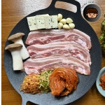 (프라임2018) 냉동 삼겹살 1kg(500g 2팩) 대패 캠핑고기 한돈 국내산 칠레산 : 프라임2018