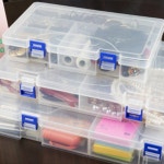 클리어 멀티박스 중형 미니수납장 볼펜진열장 : 지퍼스 스토어