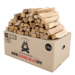 늘피움 참나무 장작 불멍 캠핑 바베큐 벽난로 화목 땔감 15kg 우드 기계건조 : 밴프