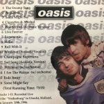 [희귀 Bootleg LIVE CD] OASIS ( 오아시스 리암 노엘 갤러거 / Liam Noel Gallagher) – 1996 / Whatever with Orchestra : KoreanVinyl