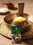 시원한 동치미육수 33강원도 메밀막국수 (2인분808g) 1팩 비빔 물 들기름막국수 밀키트 : 플레이버플랜
