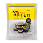 [진양김] 맛있는 구운 김밥김 250g, 100매 : 진양식품
