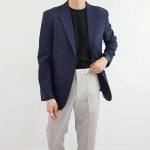 남자 여름자켓 린넨자켓 정장마이 시어서커 콤비블레이저 빅사이즈 웨딩촬영 결혼식 창원 : 포마드클래식