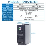 조절 속도 상 출력 1 드라이브 VFD 모터 입력 AC 가능 컨트롤러 인버터 주파수 펌프 220V 40KW 30KW 및 3 : 릴초이스82