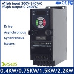 동기 220V VFD 3PH 제어 입력 드라이브 출력 AC 주파수 인버터 모터 비동기 AMP 상 속도 1 : 릴초이스82