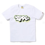 [베이프정품] 베이프 레이디스 우먼 그래피티 로고 티 BAPE® GRAFFITI LOGO TEE : 재팬베이프스토어