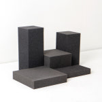 폼라이프 흰색 검정색 생활용 스펀지 미용실 강아지계단 미술놀이도구 SPONGE : 폼라이프