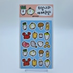 [스티커] 오뎅나라야채군단 스티커 : 미스터도리 스튜디오