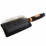 강아지 고양이 사각 쿠션 스텐 핀 브러쉬 : 플리제이