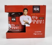 백종원 만능 양념장 500g 1개 코스트코 소스 만능볶음장 양념소스 : 코코-팜
