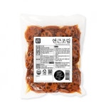 [한성기업]연근조림 1kg 식당반찬 가정식 밥반찬 김치 : 노마진푸드몰
