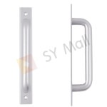 SY몰 ㄷ자손잡이 2구 128P 실버 가구문고리 : SYtrading
