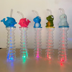 [박스] LED 캐릭터 슬러시보틀 슬러시병 보틀 토네이도 글라스 컵 1박스(100EA) : GBCD 마트