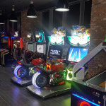 오락실 오토바이 레이싱 게임 기계 [ SPEED RIDER 3 ] 리얼 라이딩 머신 : 라미쇼핑