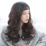 국산 붙임머리 러블리펌 미디움 40cm 스타일피스 셀프 헤어피스 여성 가발 : 칠공주네막내아들