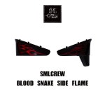 HONDA STEED BLOOD SNAKE FLAME(side)  스믈크루 불꽃데칼 혼다 스티드600 : 스믈크루