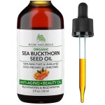 씨 벅톤 오일 유기 100% 순수 RAW 냉간 원액 프레스 뷰티 오일 60ml : 시카고팩토리