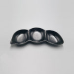 국산 그린메라민 매트 타원3칸종지 G-0518 업소용 종지 소스 초장 그릇 g0518 : 온라인키친