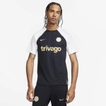 첼시 FC 2023/24 스트라이크 나이키 Dri-FIT 남성용 니트 축구 탑 DX3014-429 Pitch Blue/Pitch Blue/Club Gold/Club Gold : 커먼바잉