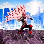 가면라이더 기츠 GEATS 나인 1/12 피규어 의상 망토 루즈 : 방가랜드