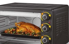 키친아트 코코 전기오븐 멀티 가정용 오븐 23L 대용량 그릴오븐기 : 티에스로제