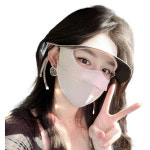 골프마스크 골프 얼굴 가리개 햇빛 자외선차단 냉감 마스크 : 라끄망