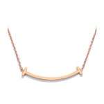 써지컬 넥크리스 로즈골드 스마일스틱 러블리 패션 목걸이 : 모모팜몰