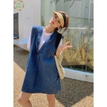 스퀘어넥 플라워 원피스 남남 김은미 전혜진 수영 김미정 패션 스타일 빅사이즈 의상 옷 : 상서스토어