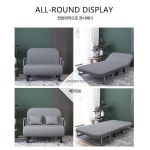 1인 2인 원룸 접이식 소파 쇼파 베드 배드 침대 의자 : 직구인가봐