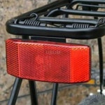 자전거 라이트 손전등 반사판 랙 테일 안전 경고 미등 후방 램프 반사 사이클링 액세서리 : 캑터스커머스