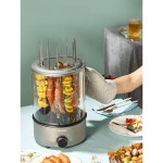 양꼬치구이 기계 무연 전기 바베큐 오븐 자동 회전 고기 굽기 가정용 : 노빠끄