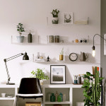 못없이 아크릴 벽선반 투명 30cm 무타공 인테리어 무지주 꼭꼬핀 벽걸이선반 : 무타공마켓