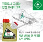 캐스트롤 브레이크오일 DOT4 REACT 영국산 저점도 고성능 : 썸모터스