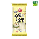 오뚜기 옛날 수연소면 300g X 3개 : 담터다방